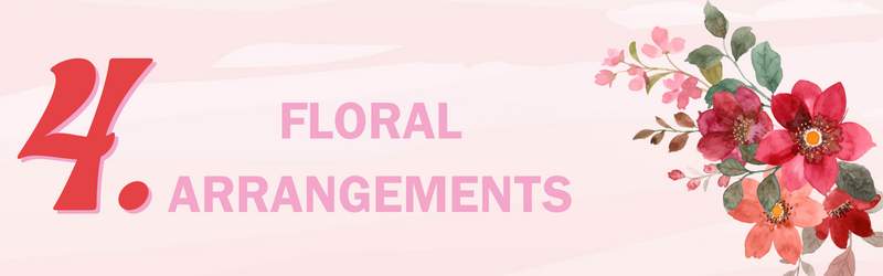Floral Arrangements Mothers Day Blog Banner